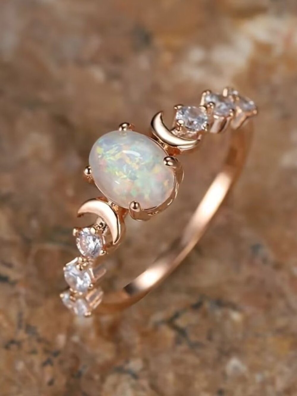 Boho OpalRing 2356